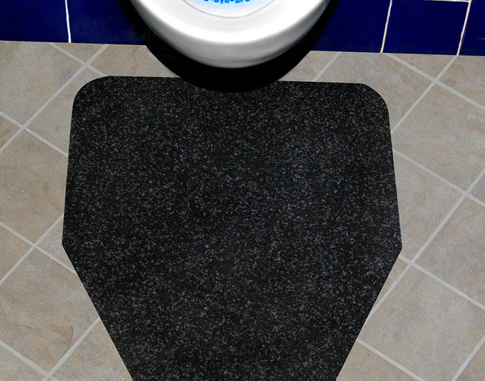 Toilet urinal mat