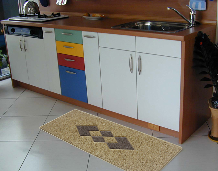 Custom kitchen mat