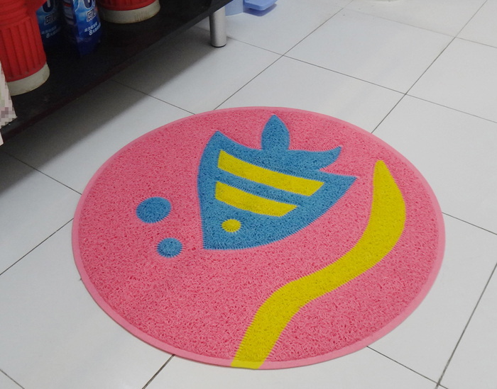 Custom bath mat